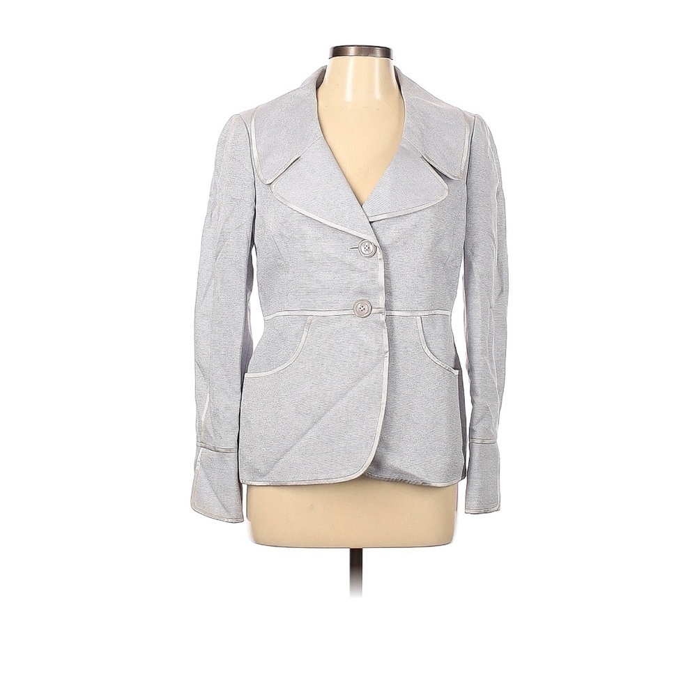 Ellen Tracy Silver Lined 2 Button Blazer